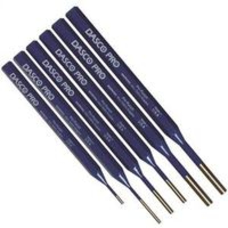 6-Piece Pin Punch Set for Ripping and Chiseling Tools