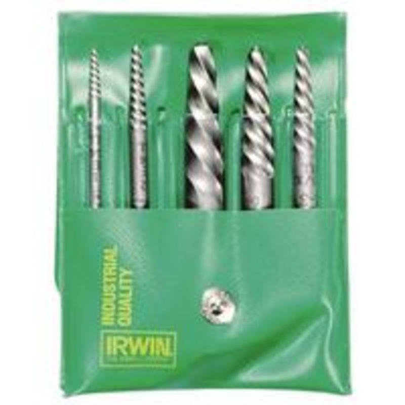 6-Piece Spiral Screw Extractor Set