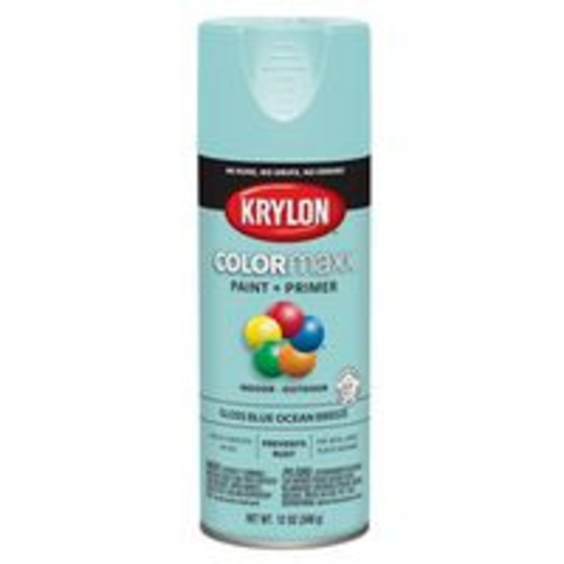 Paint Spray Gloss Blue Orange Bronze