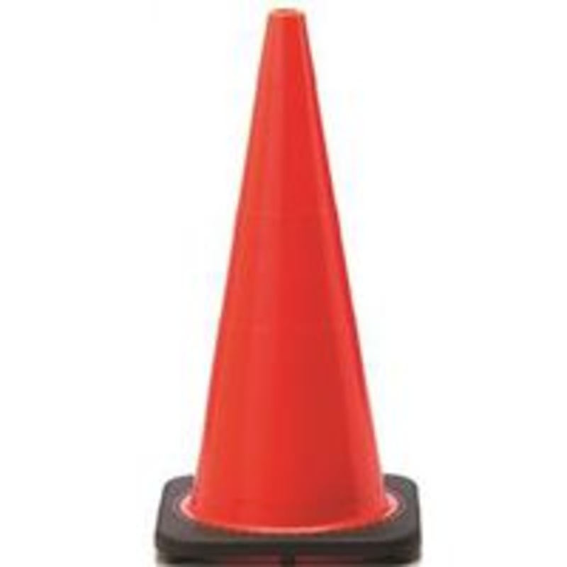 128 ORG Safety Cone (5.5 lbs)