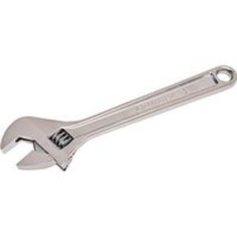 6 Chrome Adjustable Wrench
