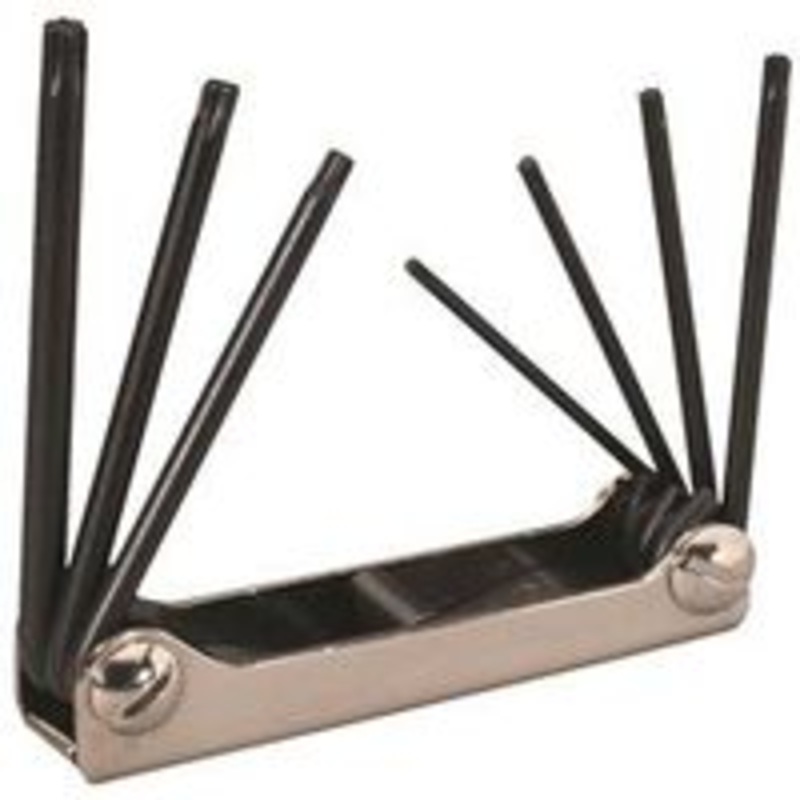 7-Piece Fold-Up Key Torx Set
