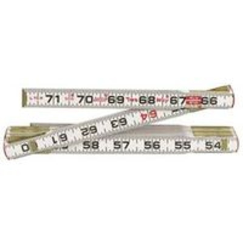 Rule Folding Measuring Tape 6ft x 5/8in 2-Way