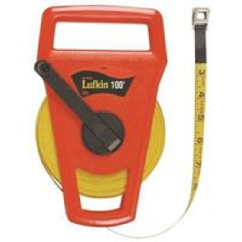Rule Measuring Tape 100ft x 1/2in Open