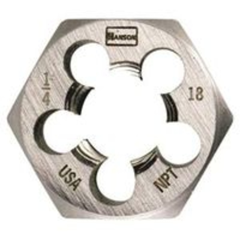 1/2 x 14 NPT Hex Die