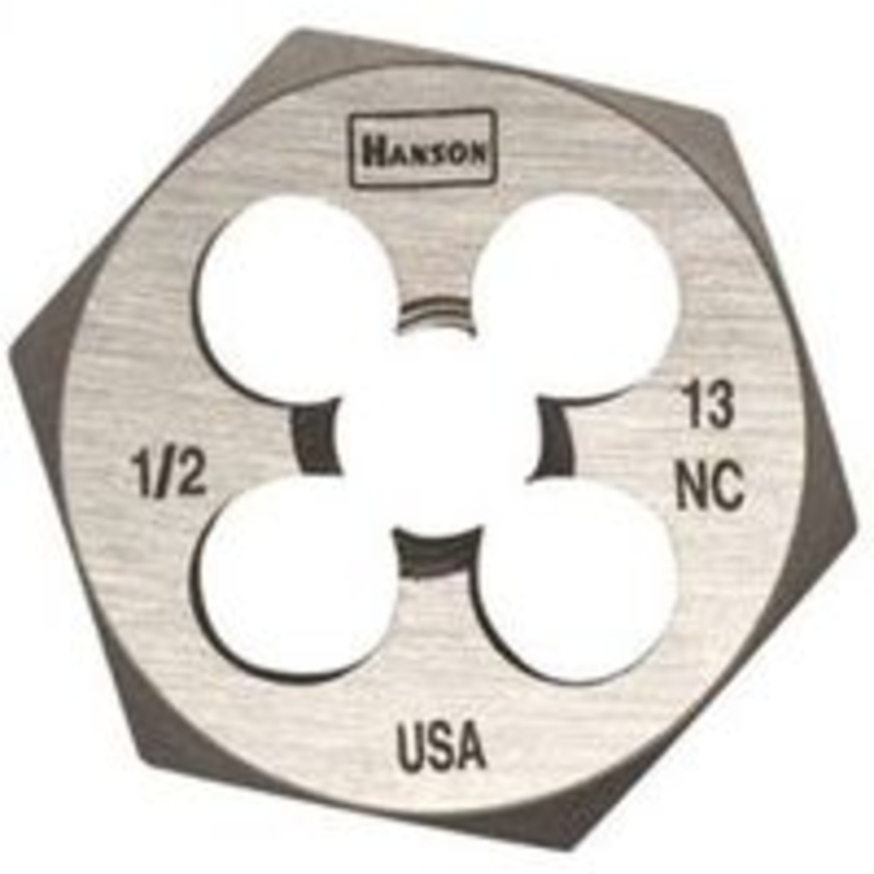 1/2 x 20 NF Hex Die