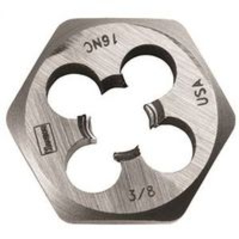 3/8 x 24 NF Hex Die
