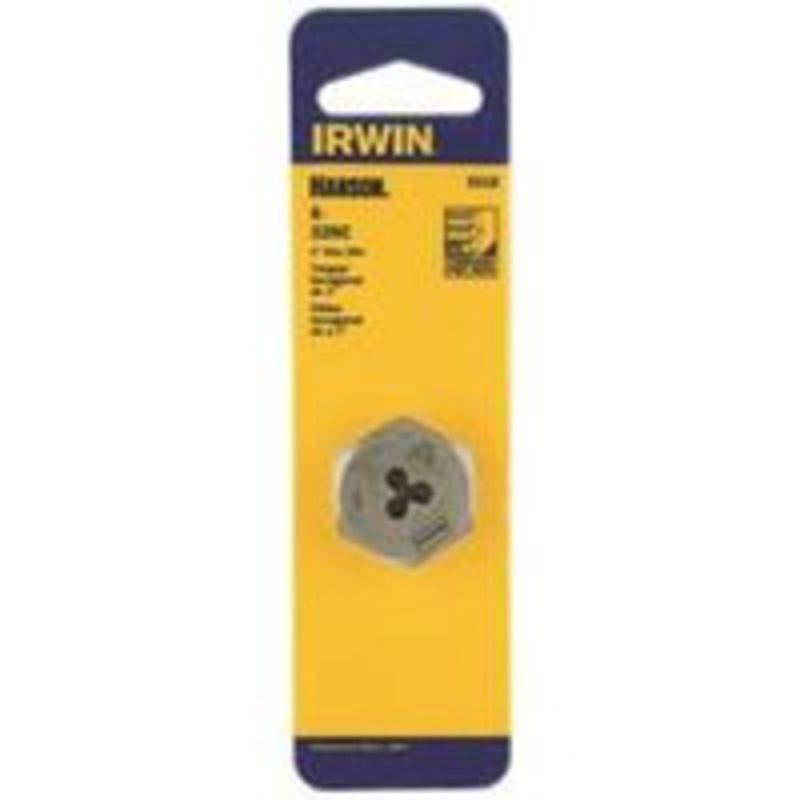Die Hexagon 6-Inch 32 NC High Carbon Steel Threading Die