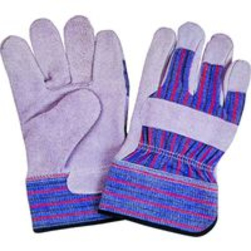 Men’s Split Leather Work Gloves
