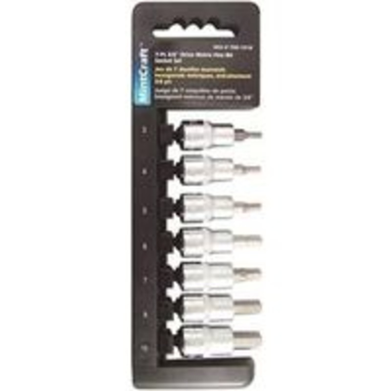 Socket Set, Hex, 3/8 Drive, Metric