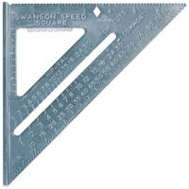 Square Speed 7 x 7 x 1 Aluminum Measuring Tool