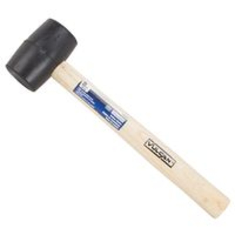 Mallet with Rubber Wood Handle