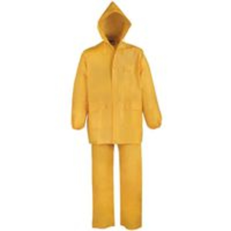 Rainsuit PVC 2-Piece Yellow X