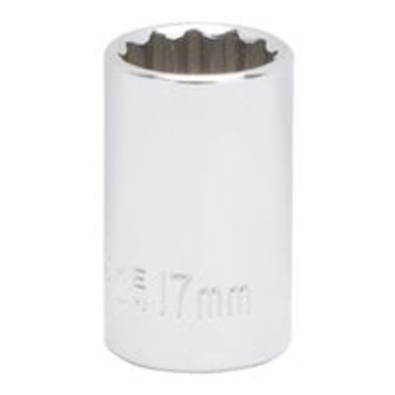 Socket Standard 17mm x 12 Point 1/2 Drive