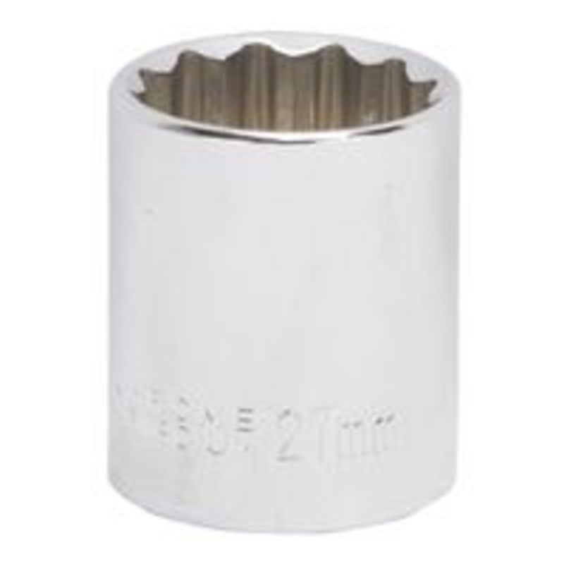 Socket Standard 27mm x 12 Point 1/2 Drive