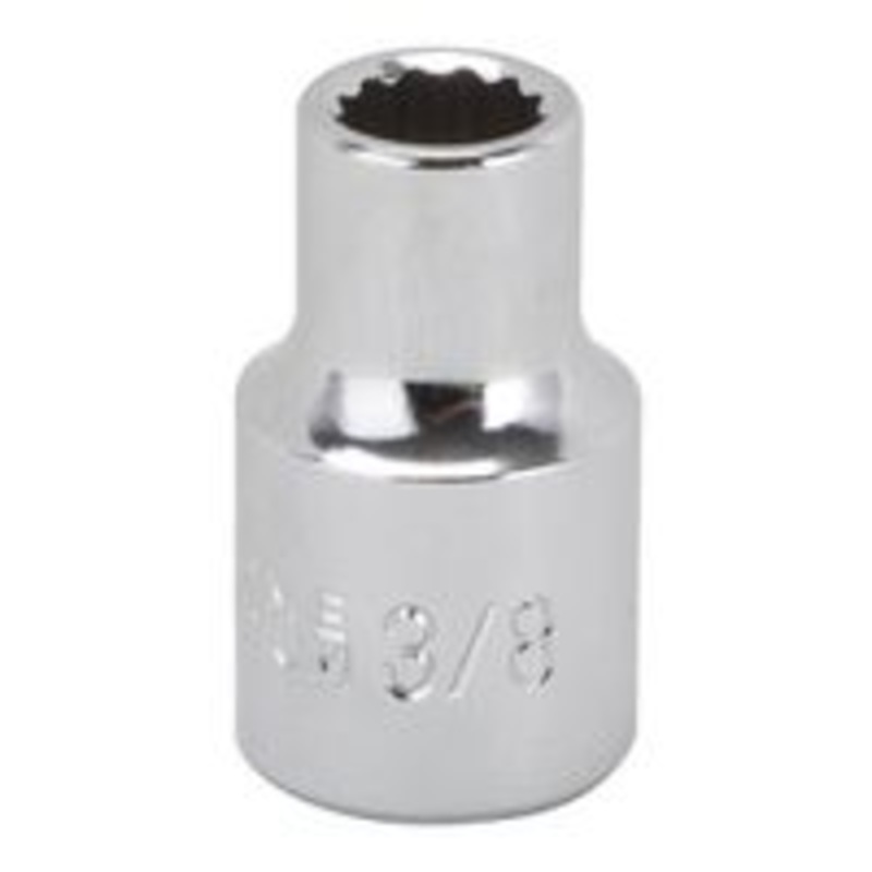 Socket Standard 3/8 x 12 Point 1/2