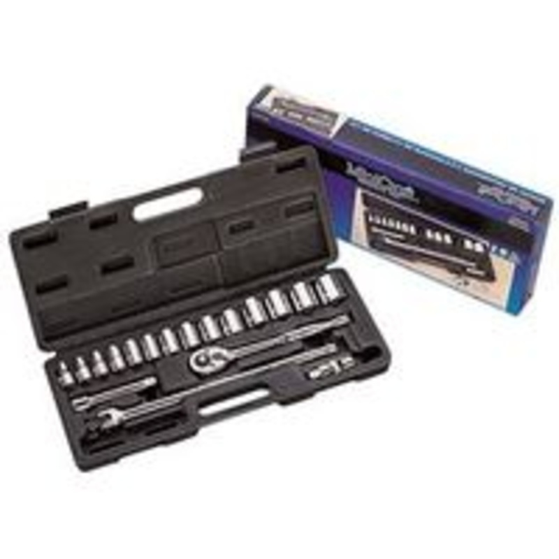 19-Piece 1/2 Drive Socket Set by Hand Mechanics
