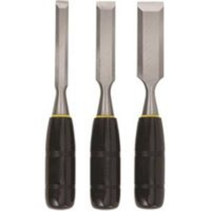 3-Piece Wood Chisel Set for Precision Cutting and Shaping