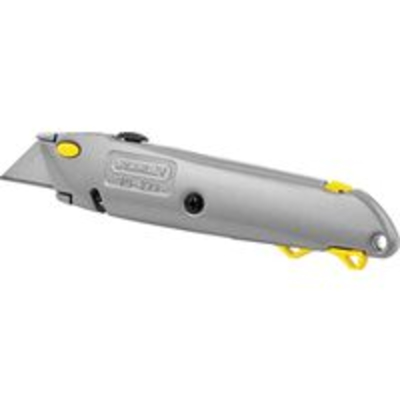 Retractable Utility Knife with Front Lock