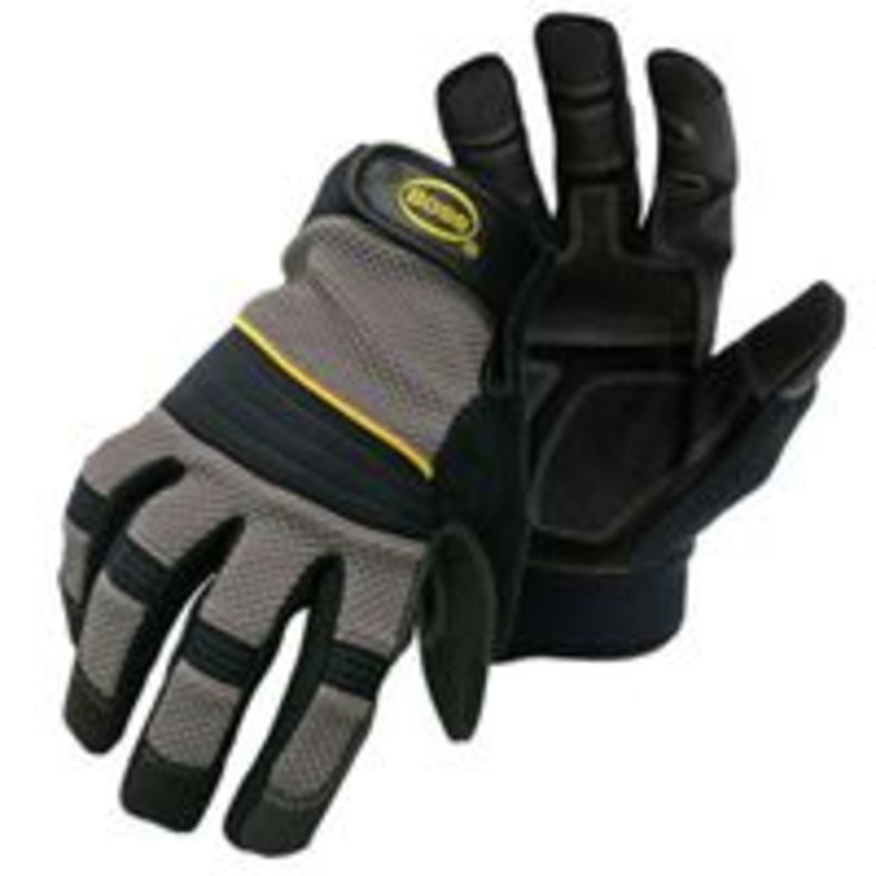 Utility PVC Palm Gloves – Large