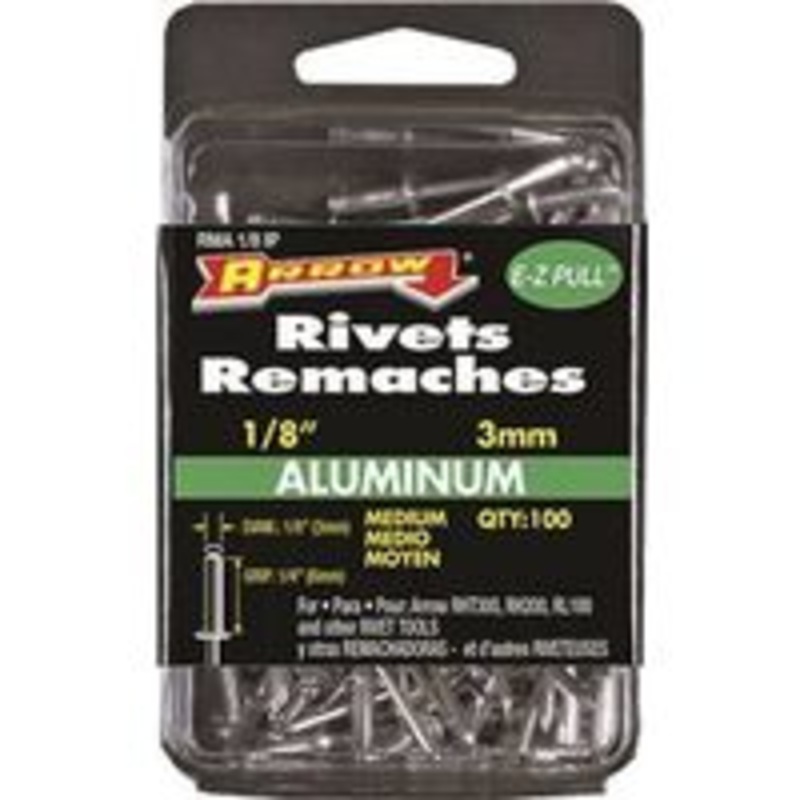 100 Pack Medical Aluminum Rivets