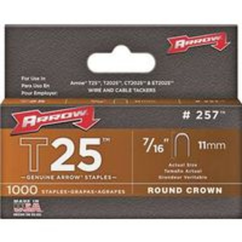 1000 Pack 7/16-Inch Staples
