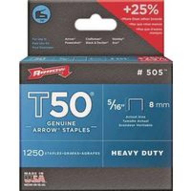 1250 Pack 5/16 Heavy-Duty Staples