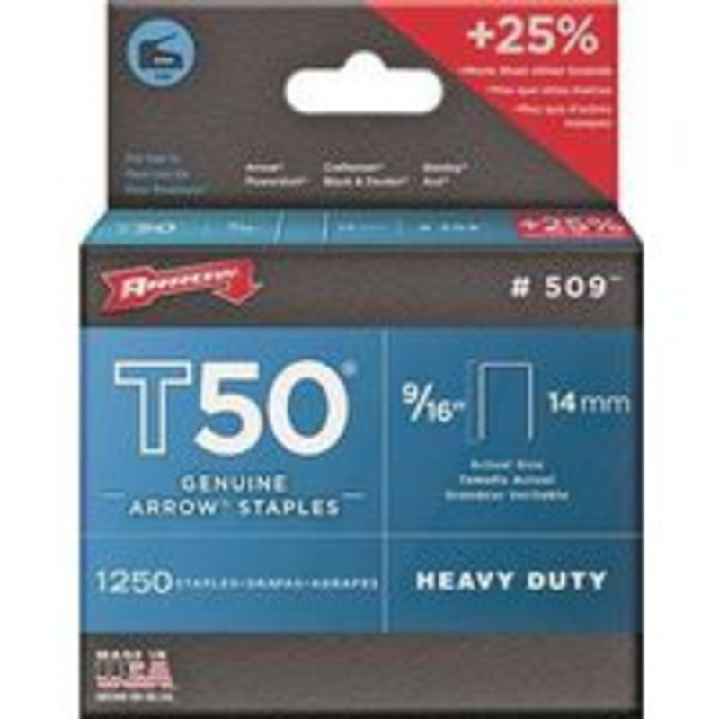 1250 Pack 9/16 Heavy-Duty Staples