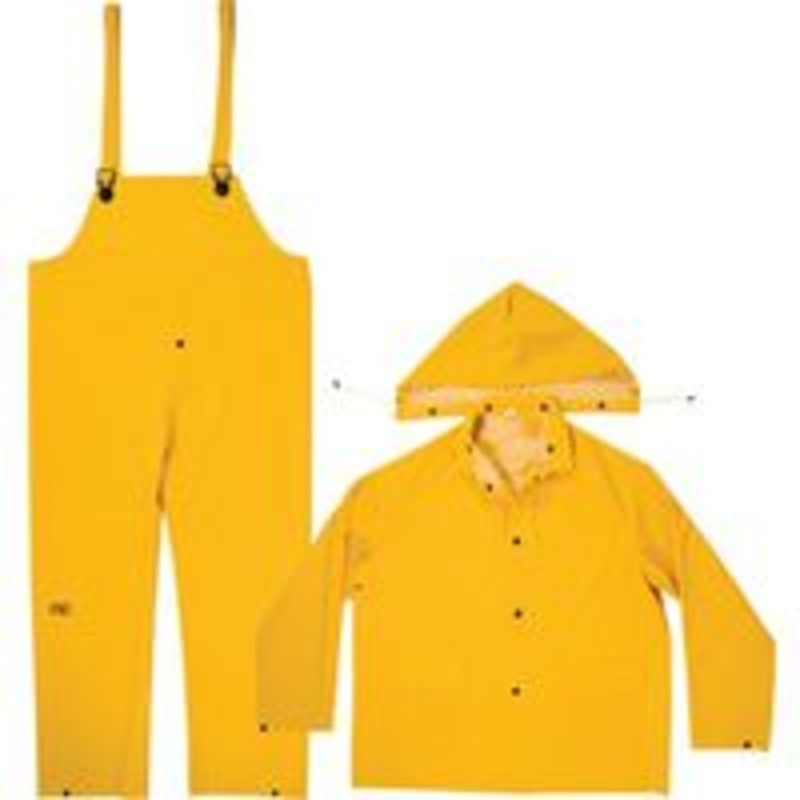 3-Piece HD Medium PVC Rain Suit