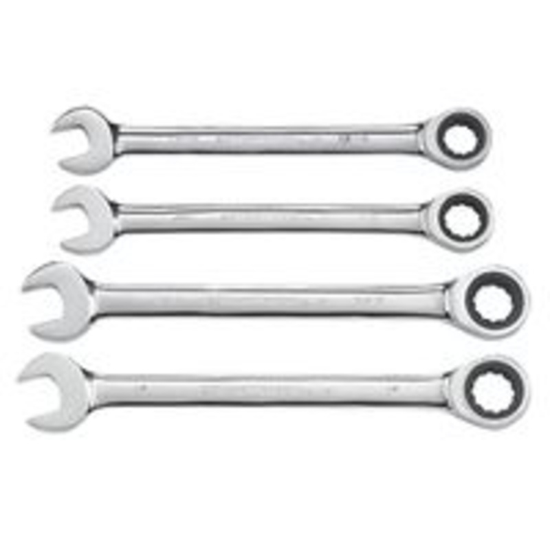 4-Piece SAE Wrench Combo Set