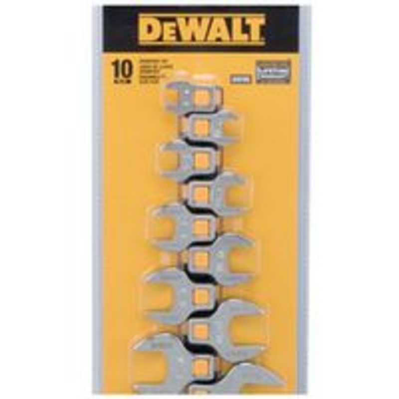 Crowsfoot 3/8-Inch Drive 10-Piece Set