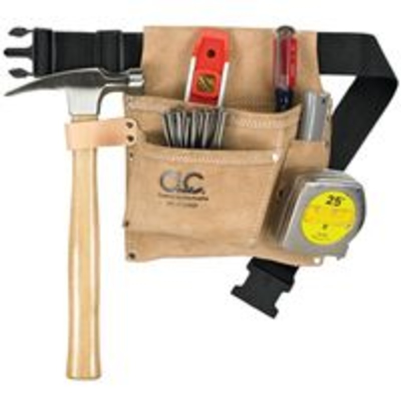 Nail and Tool Bag with 3 Pockets