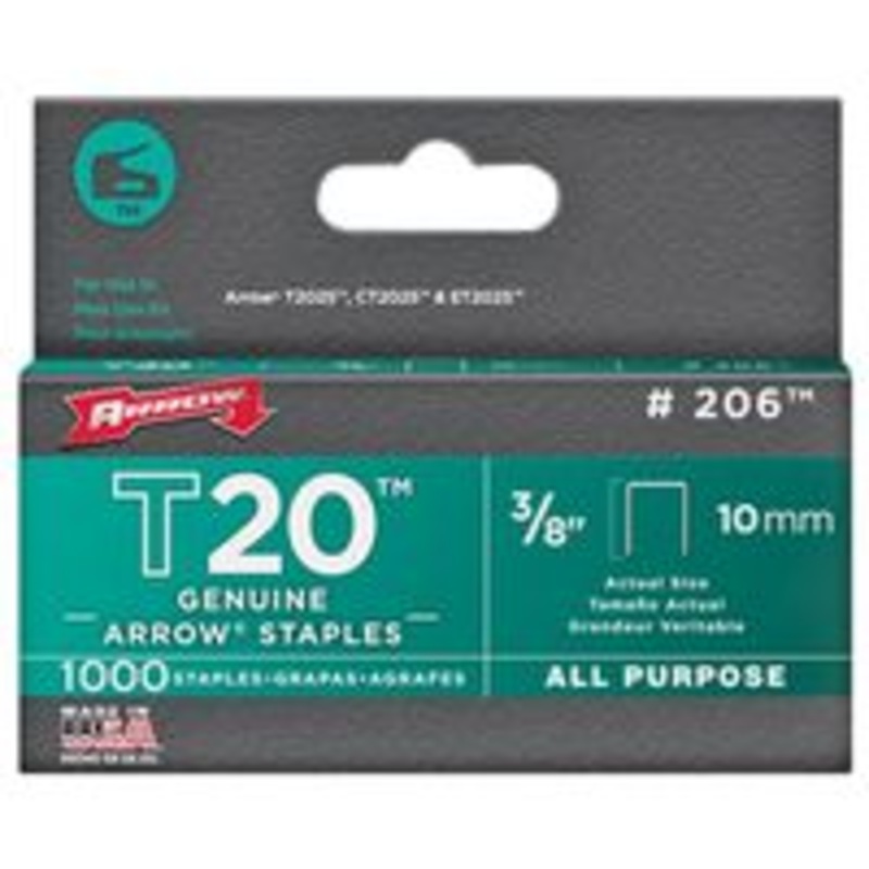 T-20 3/8-Inch Staples