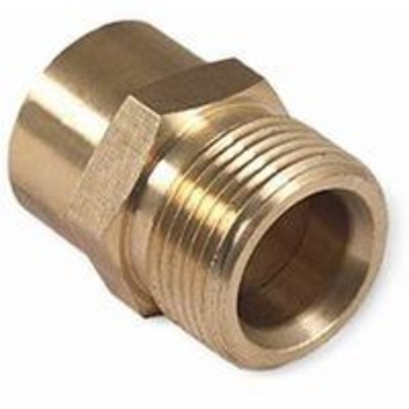 3/8 F x M22 Screw Nipple