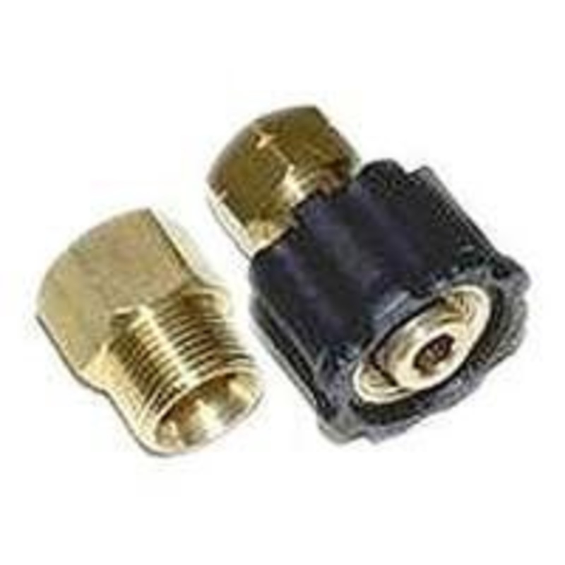 3/8 Female Screw Connector – 2 Piece Set