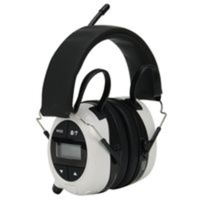 Ear Muff with AM/FM Radio and Bluetooth Connectivity