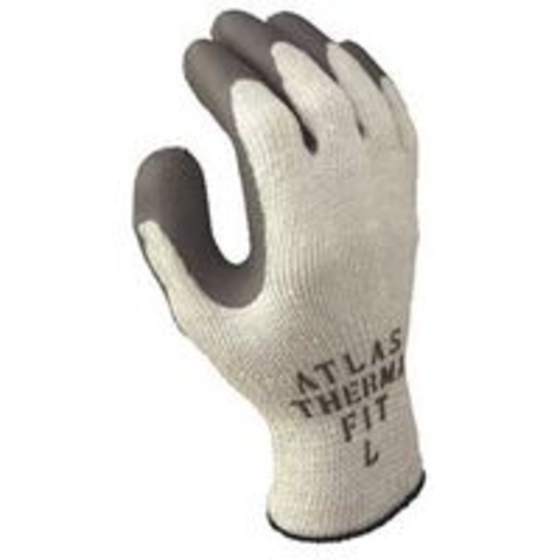 XL Gray Dipped Work Gloves