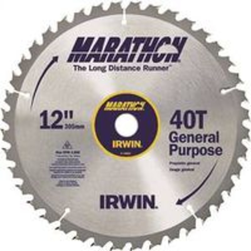 12 40-Tooth Carbide Tipped Blade (3 lbs)