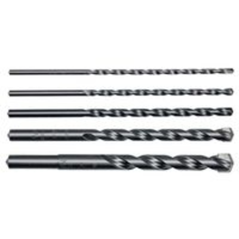 5-Piece Hammer Drill Bit Set
