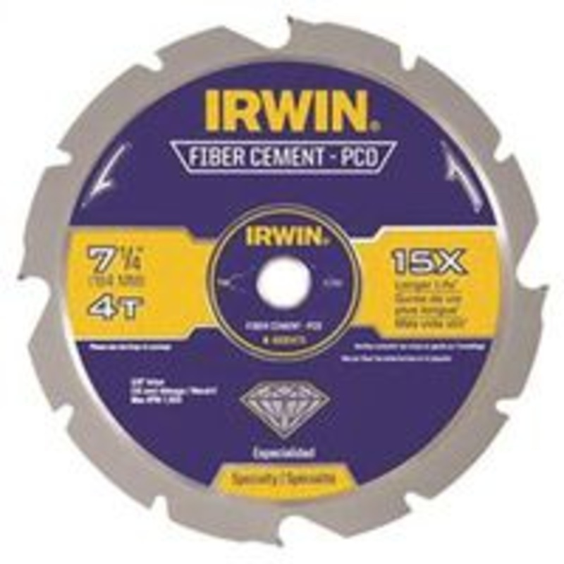 7-1/4 x 4T Fiber Cement Cutting Blade
