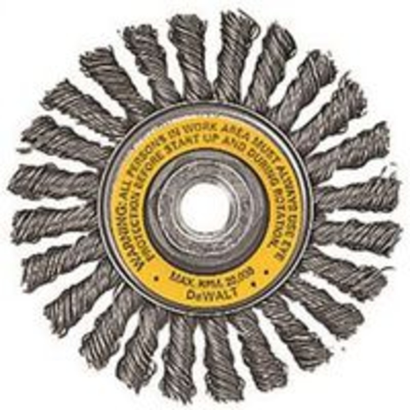 4-Inch Cable Wheel Brush