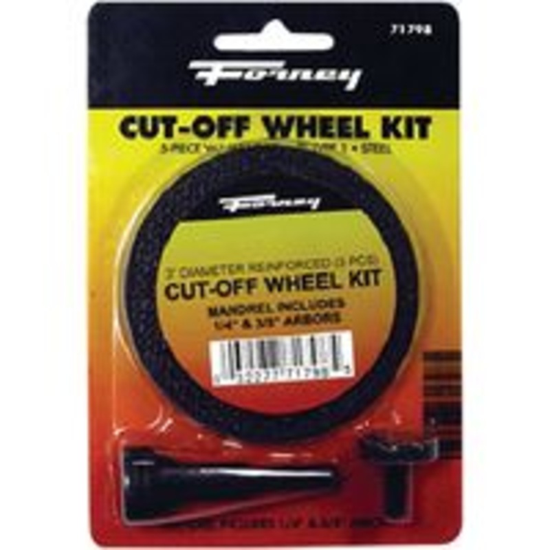 5-Piece Steel Cutoff Wheel Set, 3-Inch
