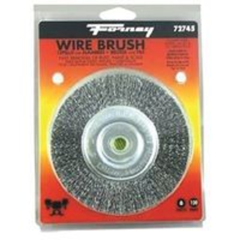 6 .012 Crimp Wheel Brush
