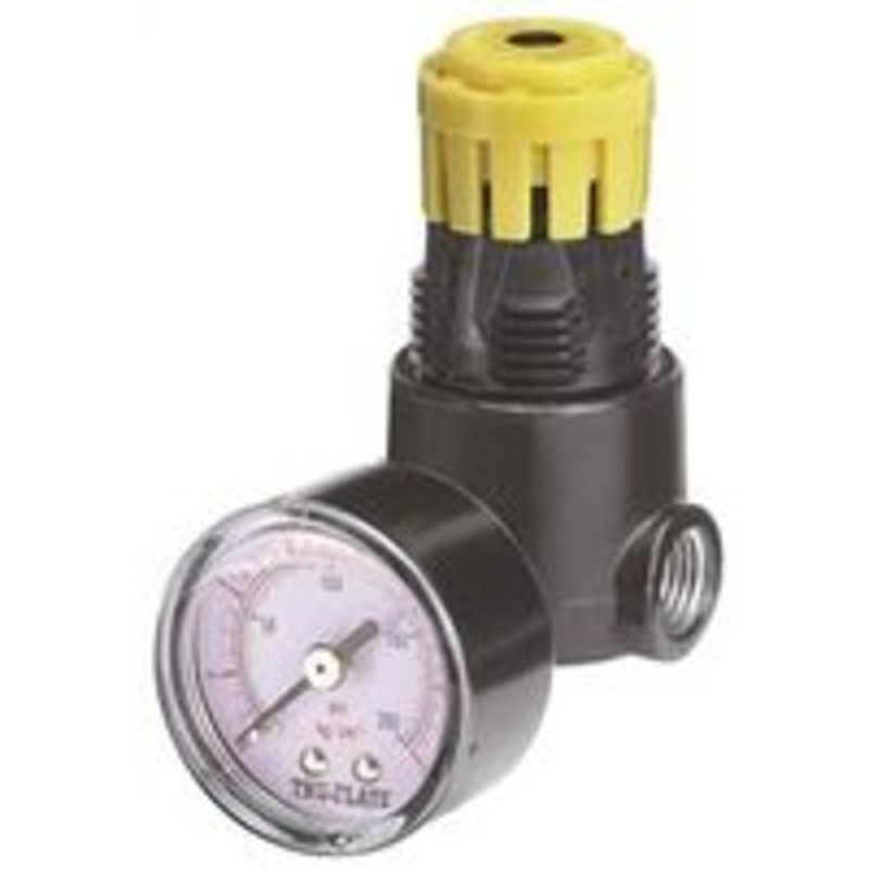 Mini Regulator and Gauge for Compressors and Accessories