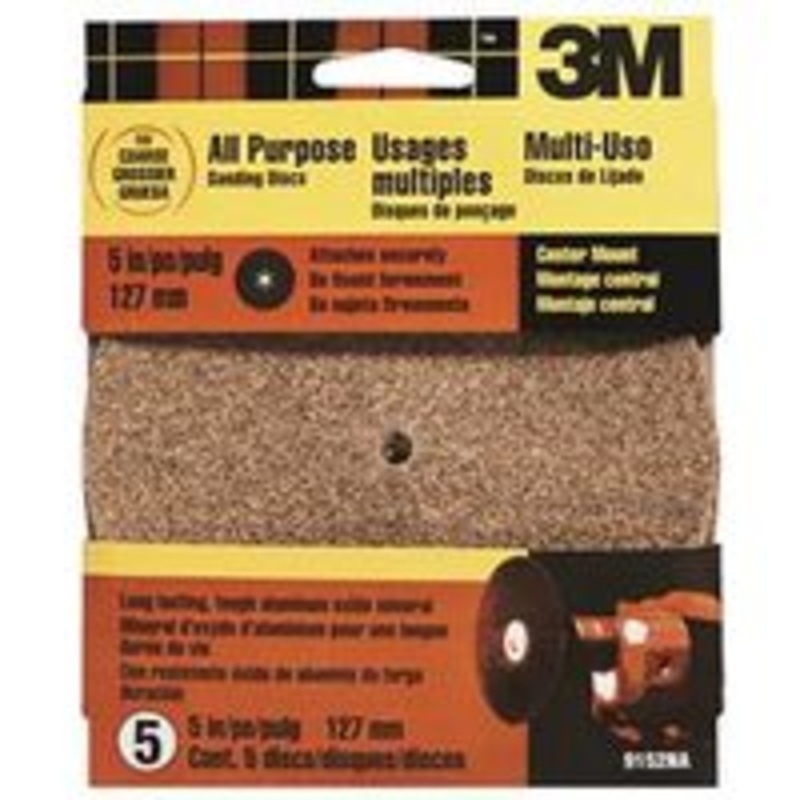 5-Pack 5 Coarse Grit Sanding Discs
