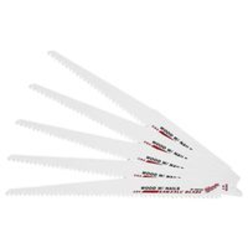5-Pack 9-Inch 5T Reciprocating Saw Blades
