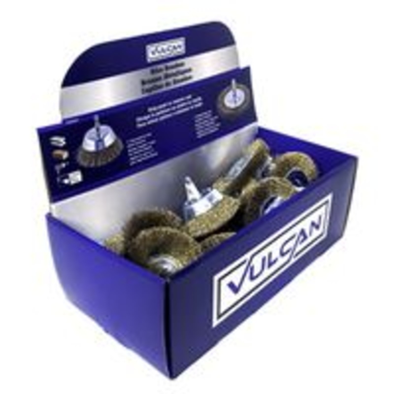 Assorted Wire Brush Wheel Set, 20 Pieces