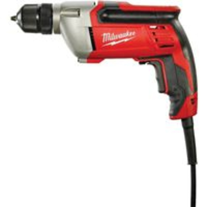 Milwaukee Electric Drill, 3/8 in, 8 ft