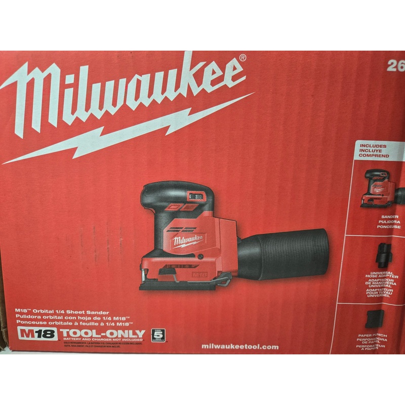 Milwaukee M18 1/4-Inch Sander Sheet