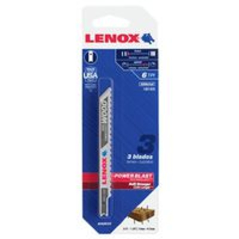 3-Pack 4-Inch U-Shank Jigsaw Blades